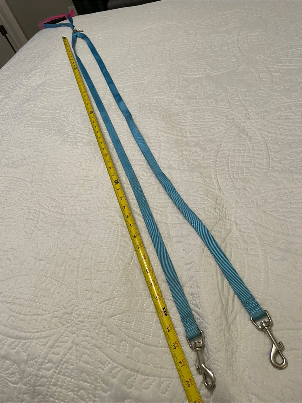 Blue Nylon Double Leash Splitter for Walking Two Dogs at One Time Like New - Picture 8 of 8